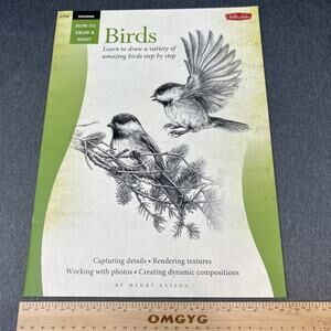 Learn to Draw Birds Art Instruction Book Walter Foster Maury Aaseng Step by Step